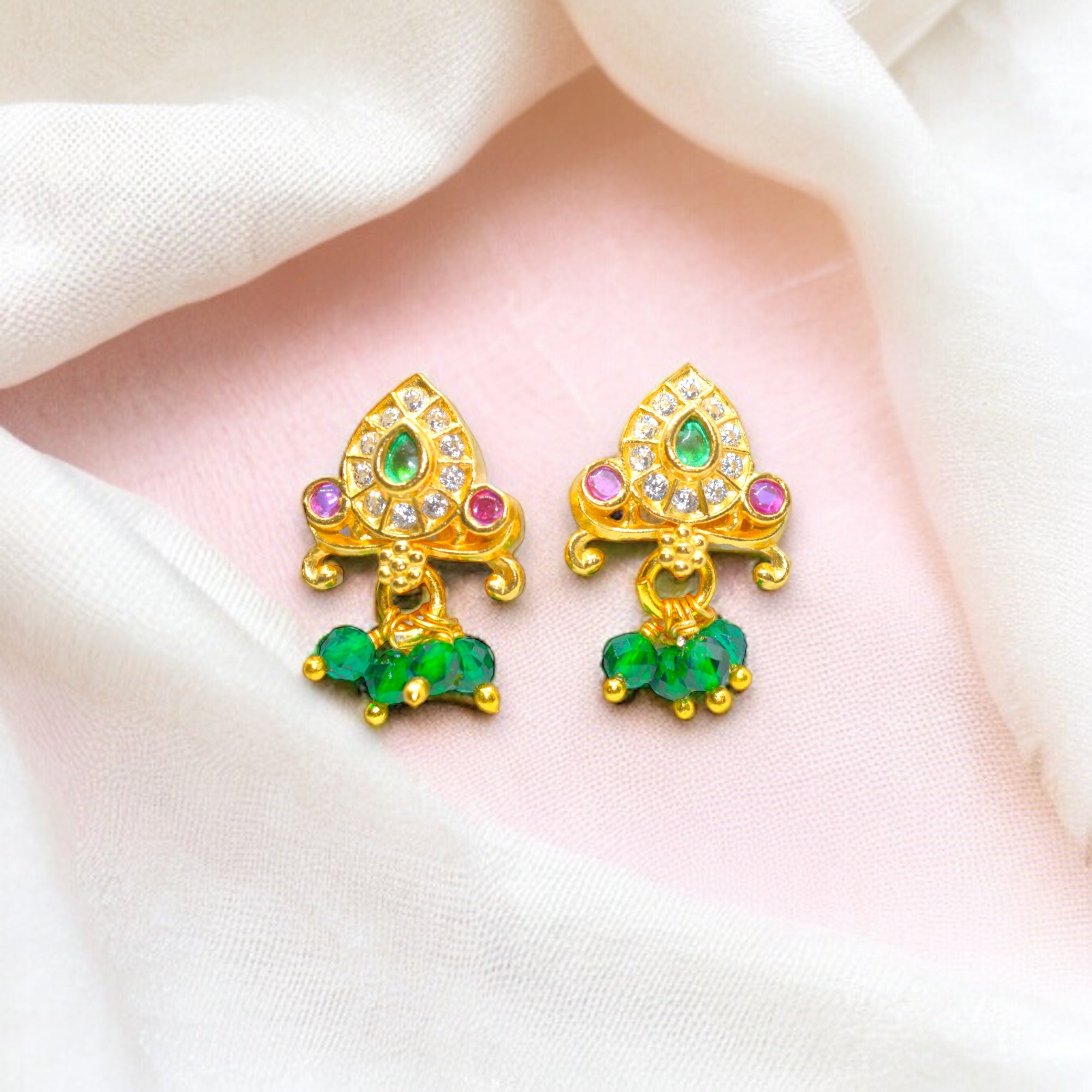 Enchanting Leaf-inspired Earrings - Luxevogue