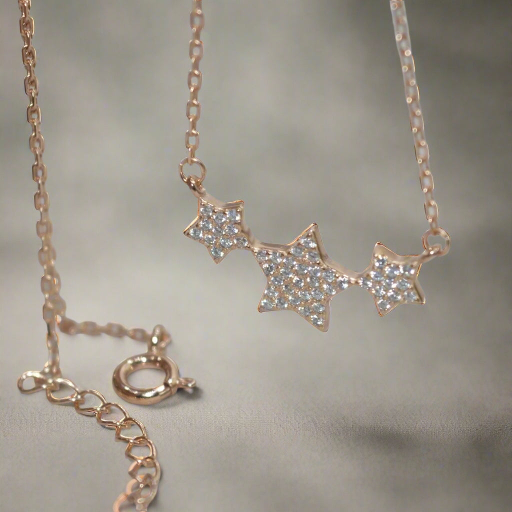 Tristar Brilliance Necklace - Luxevogue
