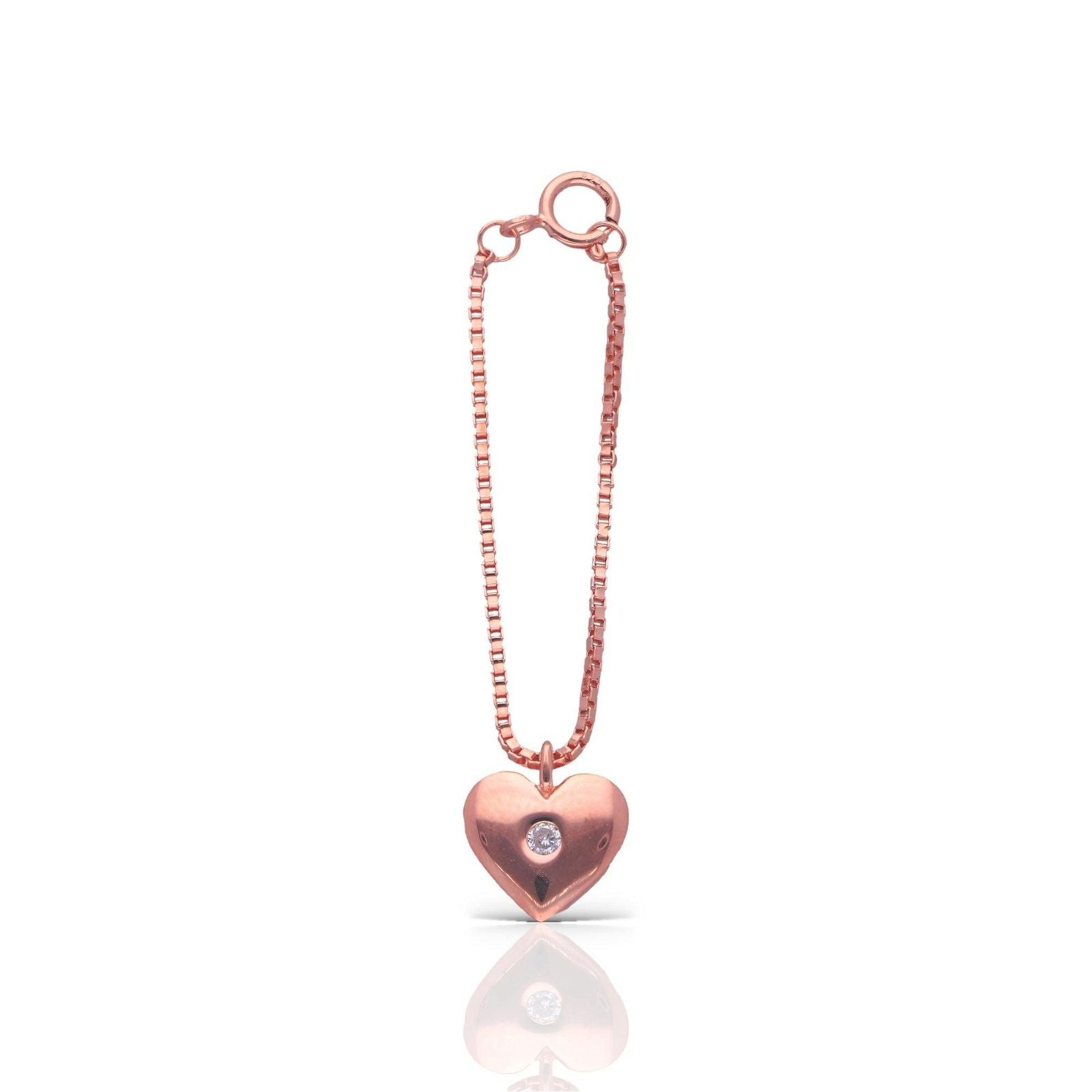 Blushing Heart Watch Charm - Luxevogue