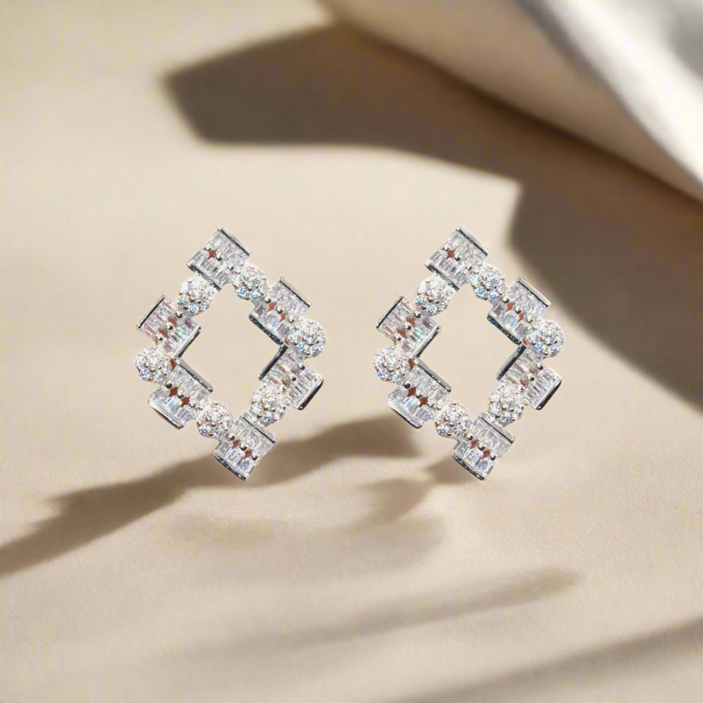 Dazzling Diamond Earrings