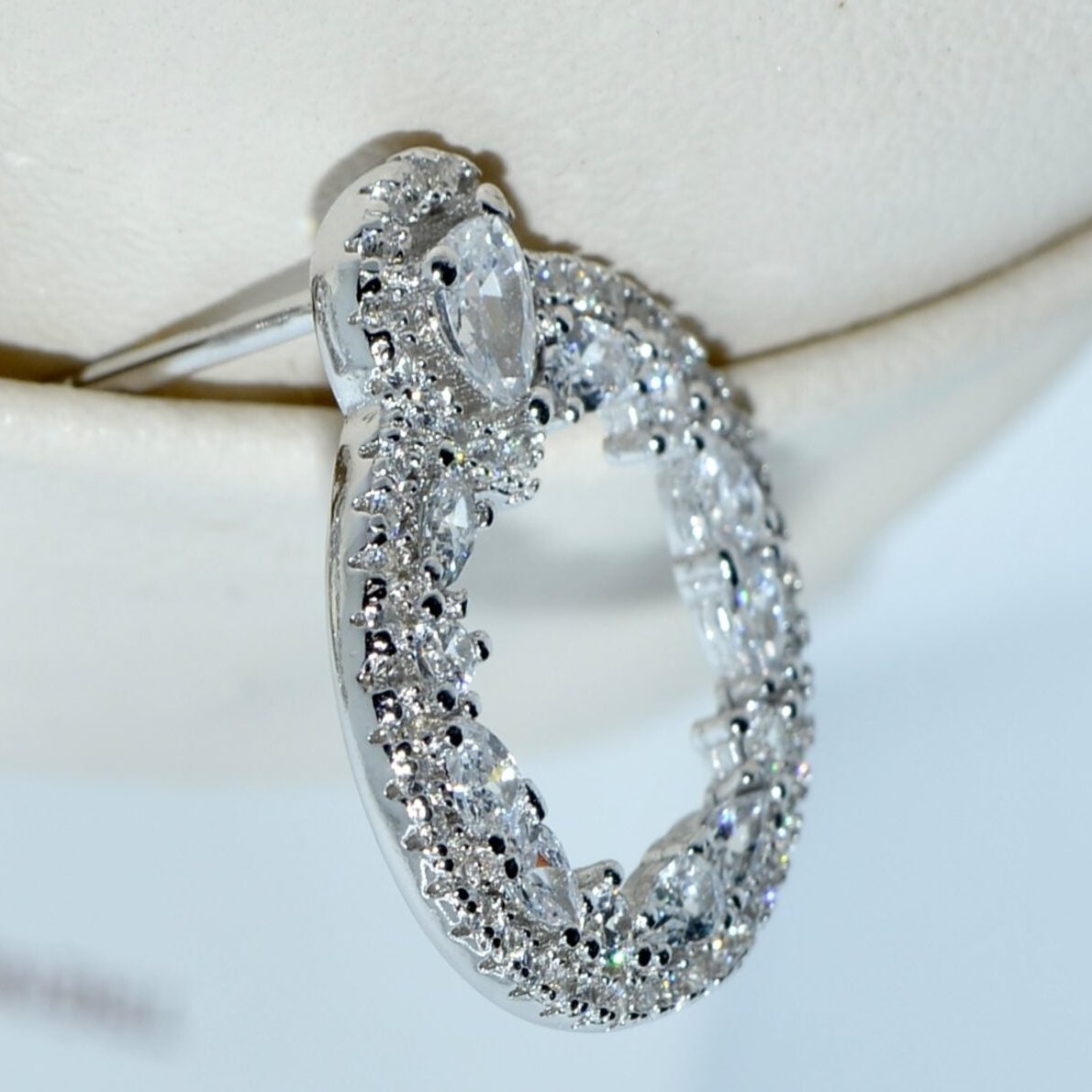 Dazzling Gemstone Hoop Earrings - Luxevogue