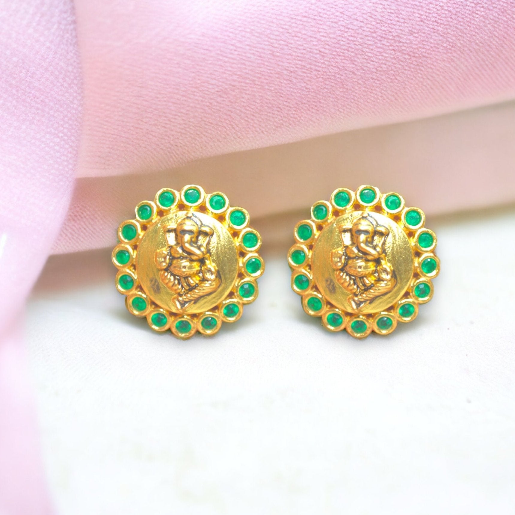 Divine Ganesha Earrings - Luxevogue