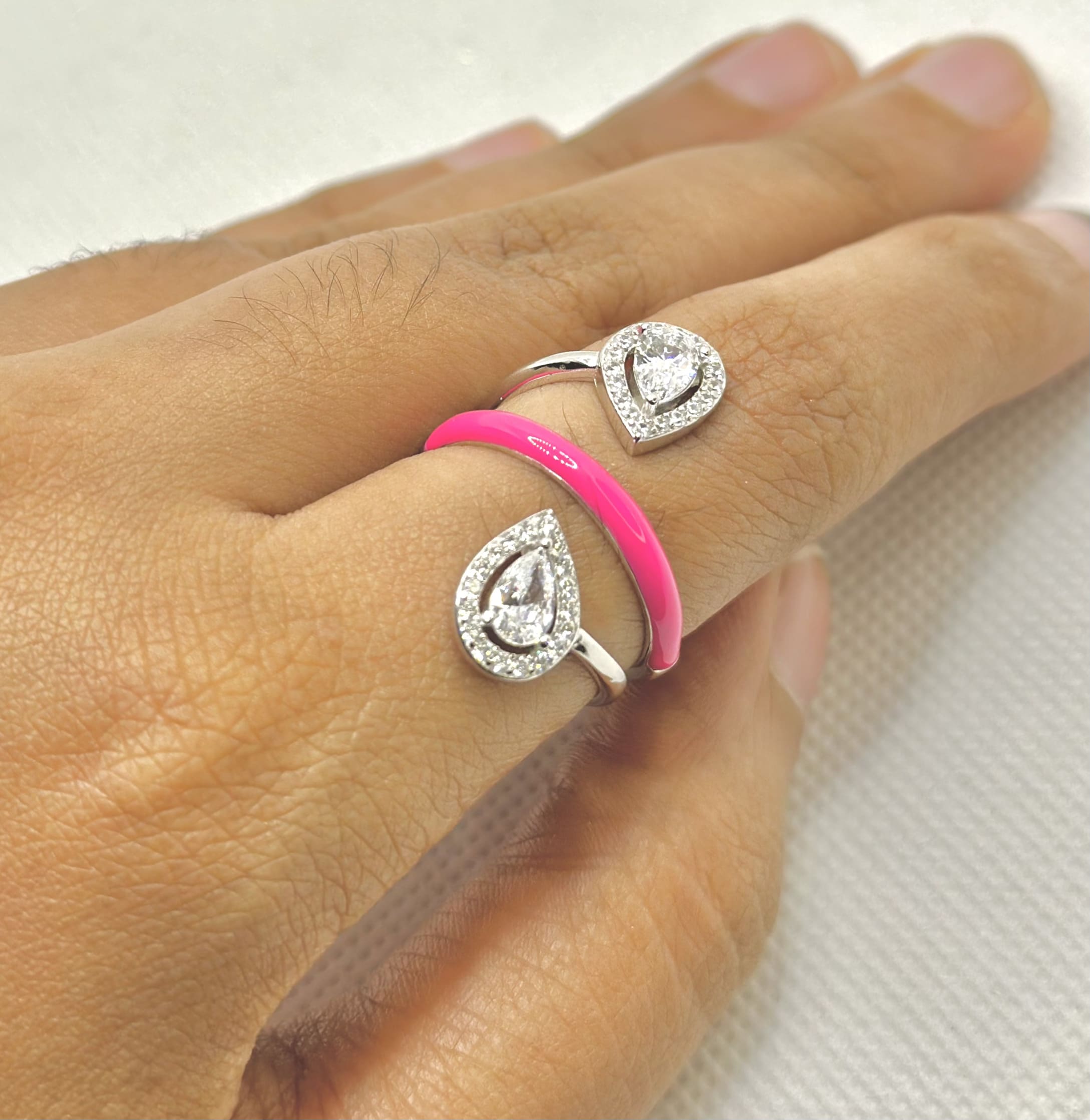 Enchanting Pink Bliss Ring - Luxevogue