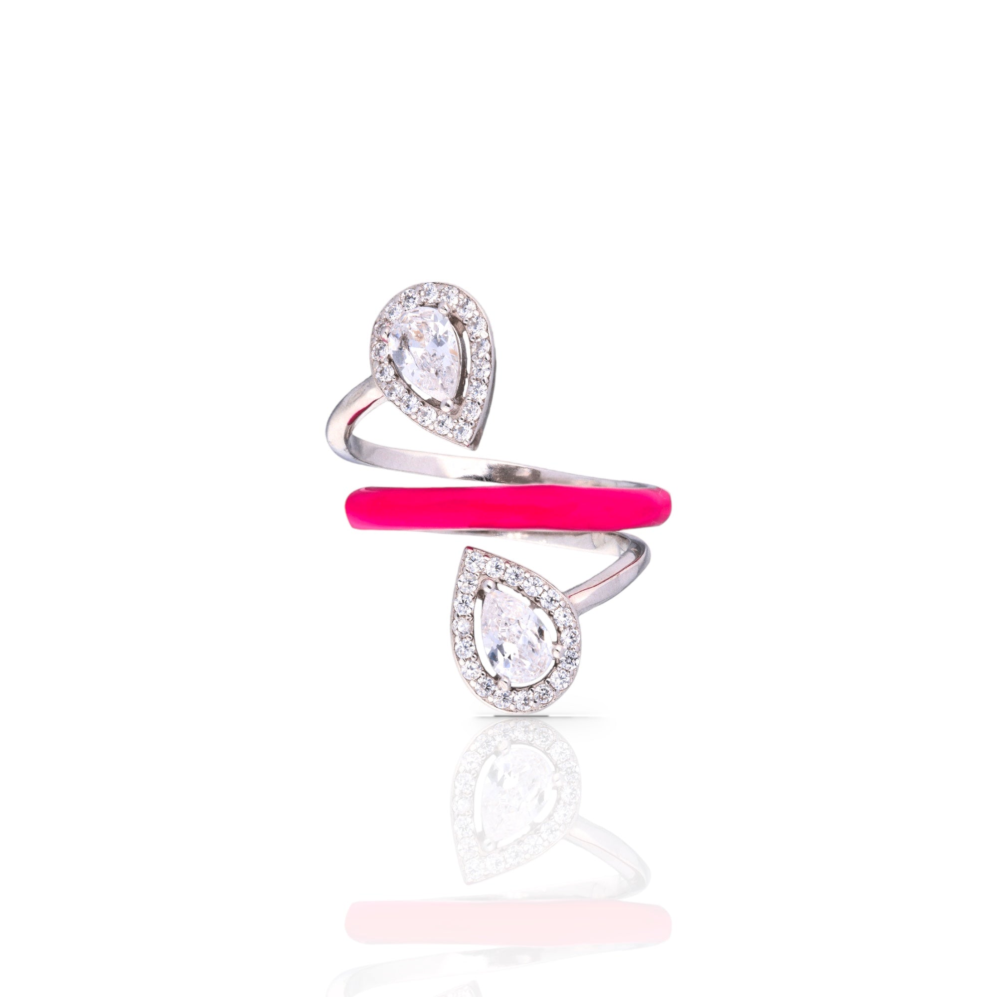 Enchanting Pink Bliss Ring - Luxevogue