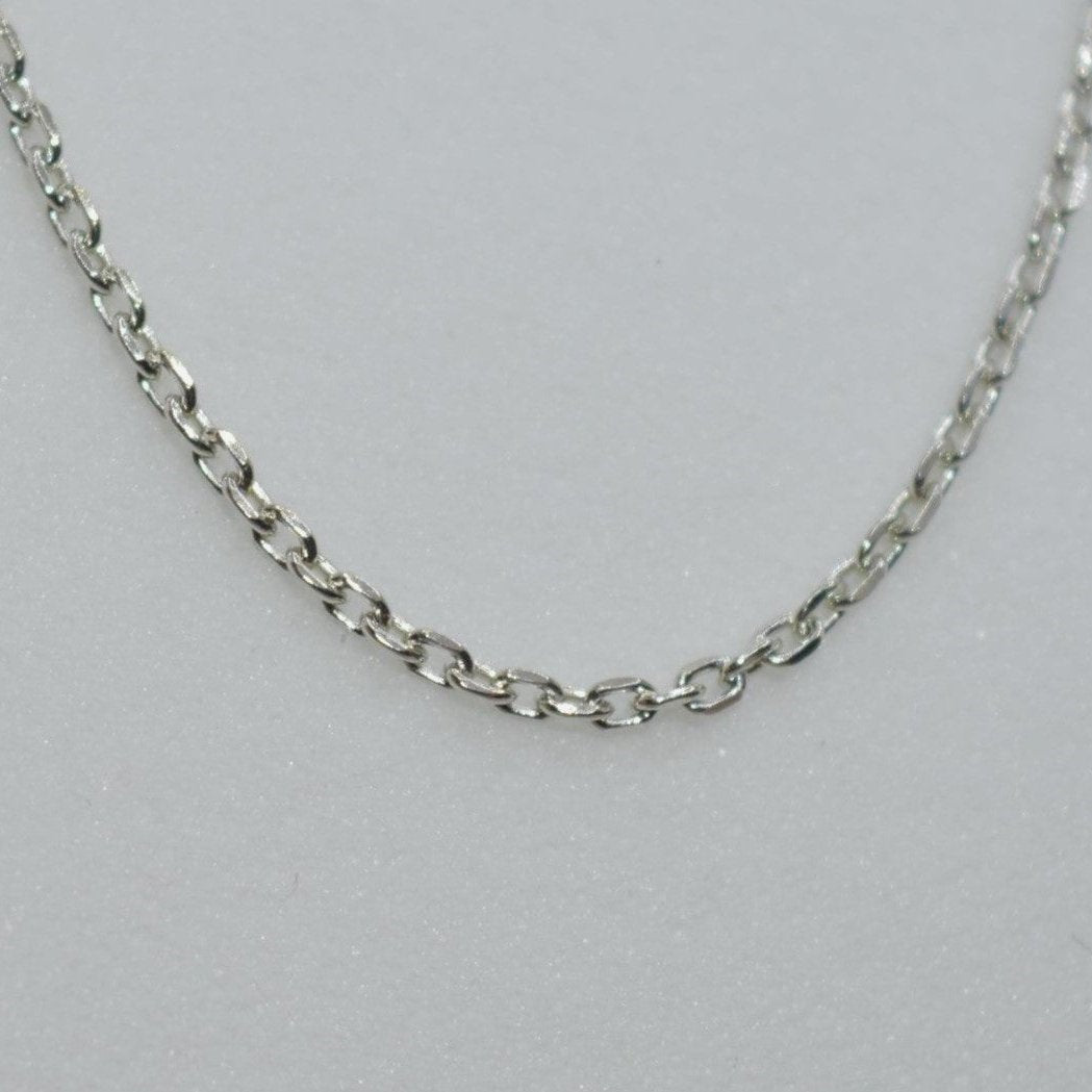 Enduring Oval Linked 925 Silver Chain Necklace - Luxevogue