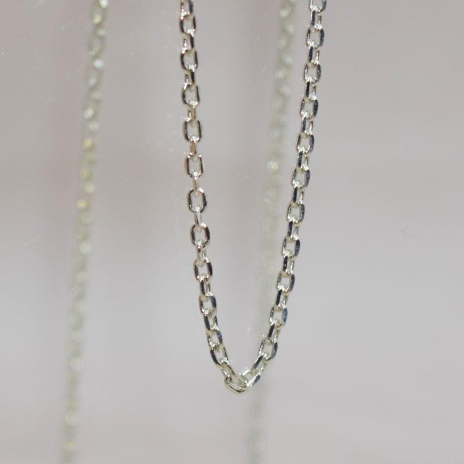 Enduring Oval Linked 925 Silver Chain Necklace - Luxevogue