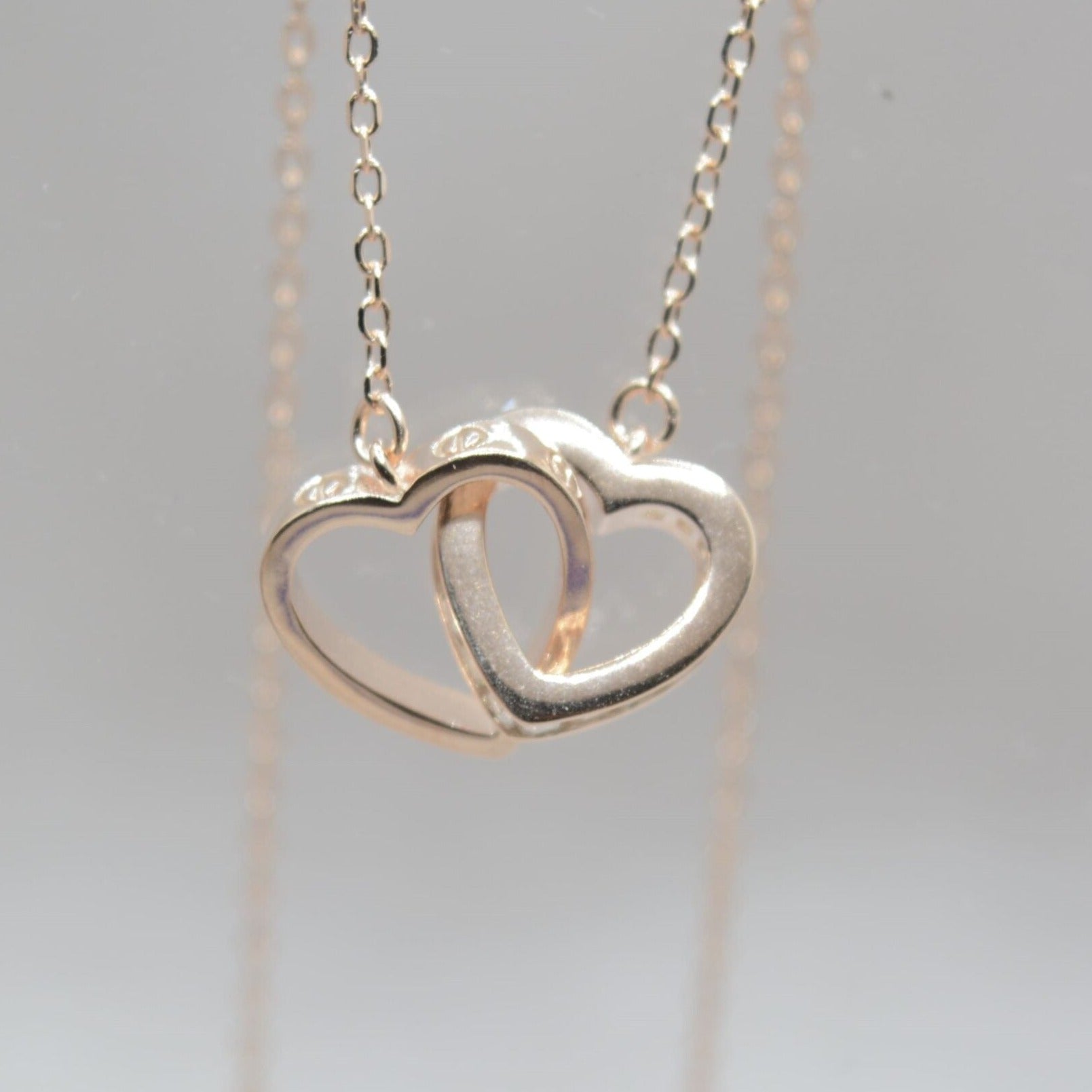 Entwined Hearts Necklace - Luxevogue