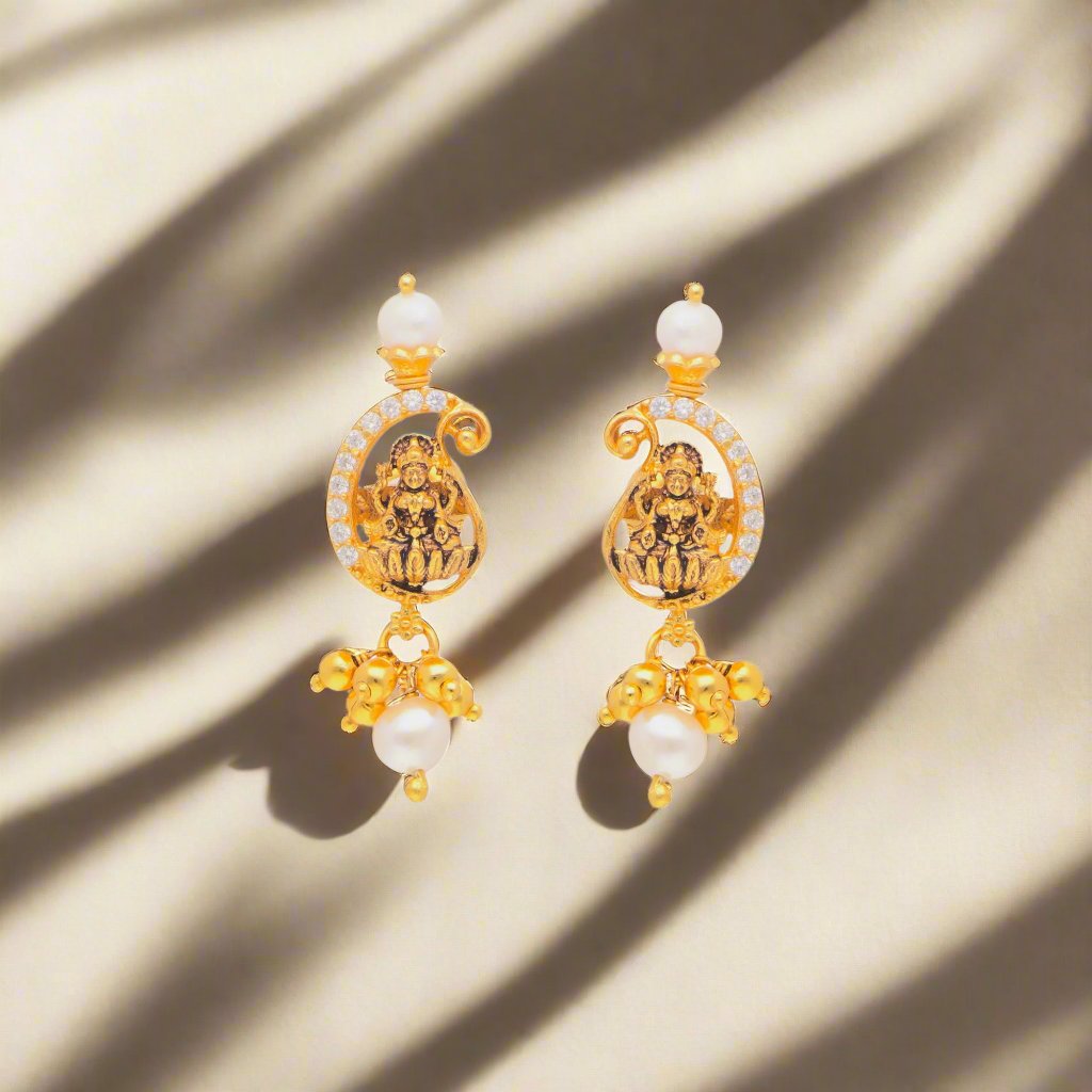 Laxmi Pearl Earrings