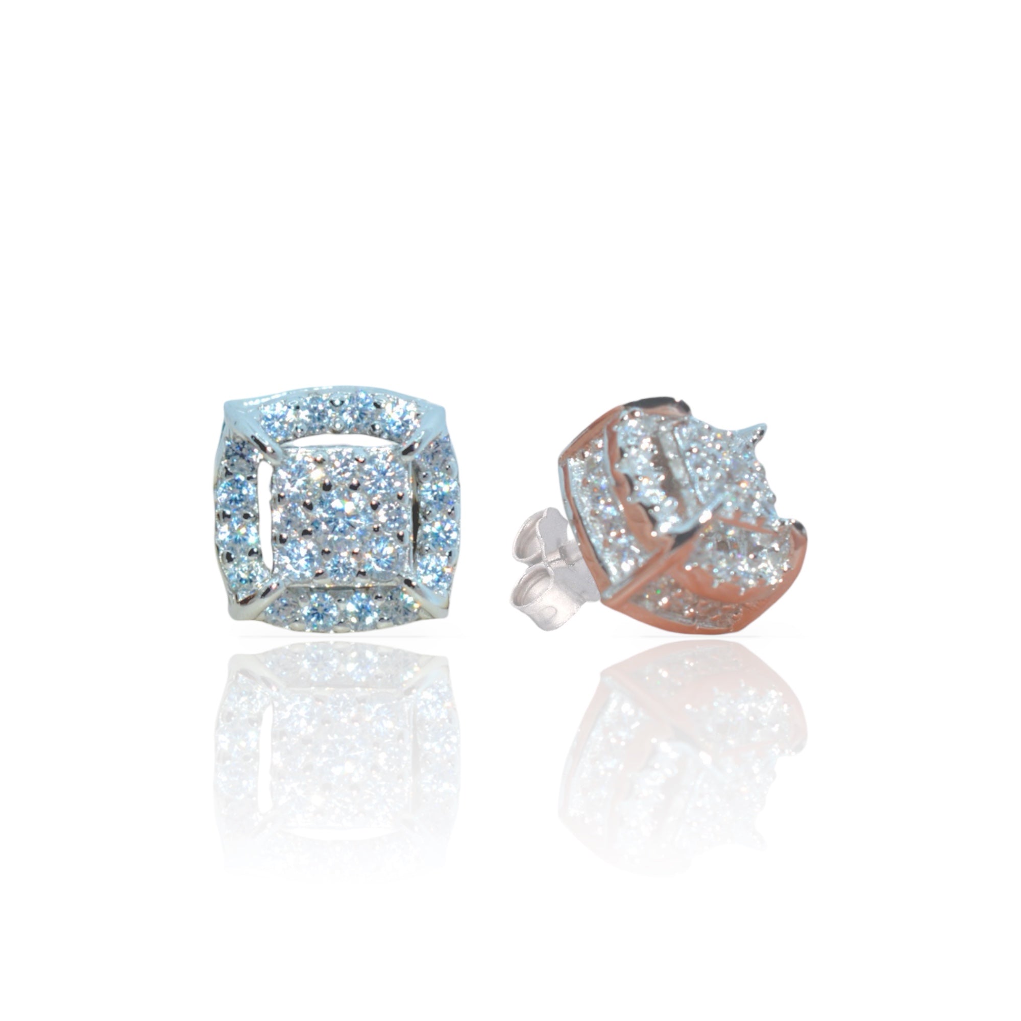 Luxesquare Stud Earrings - Luxevogue