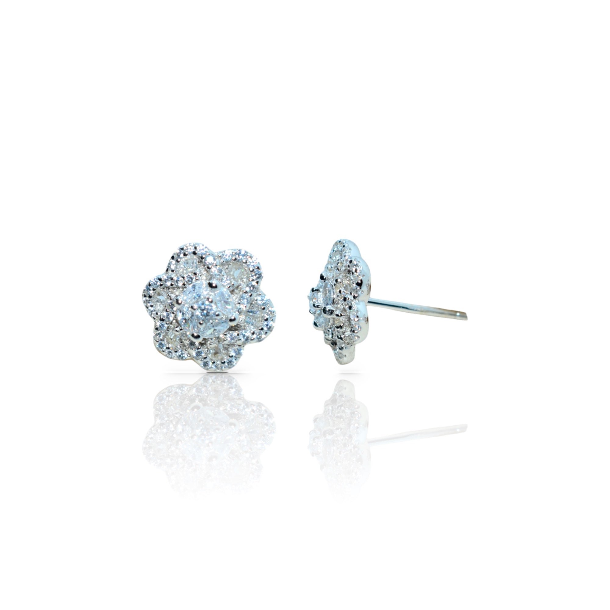 Petals of Elegance Earrings - Luxevogue