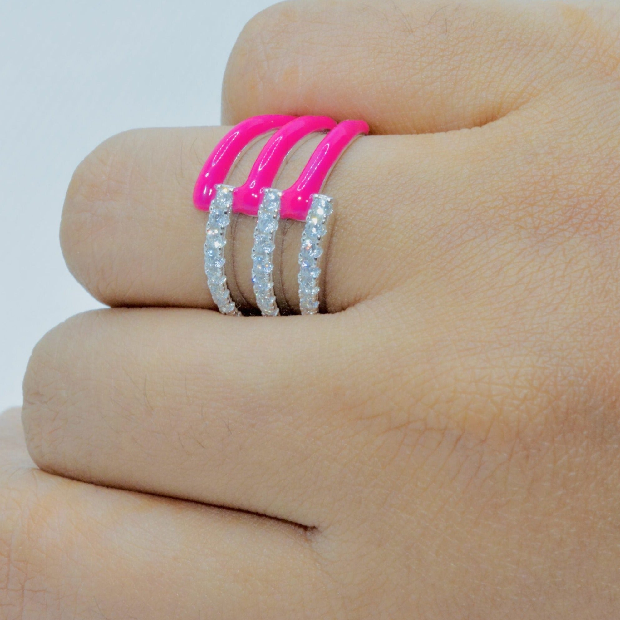 Pink Blush Ring - Luxevogue