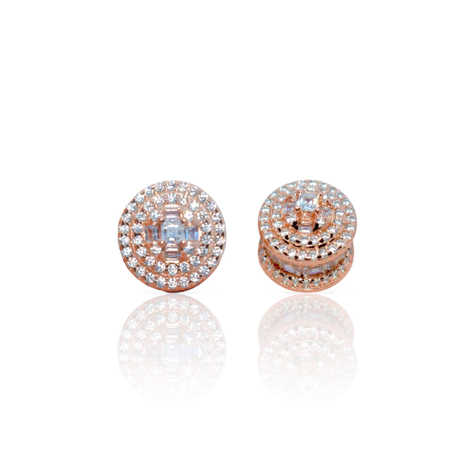 Radiant Rose Gold Sparklers - Luxevogue