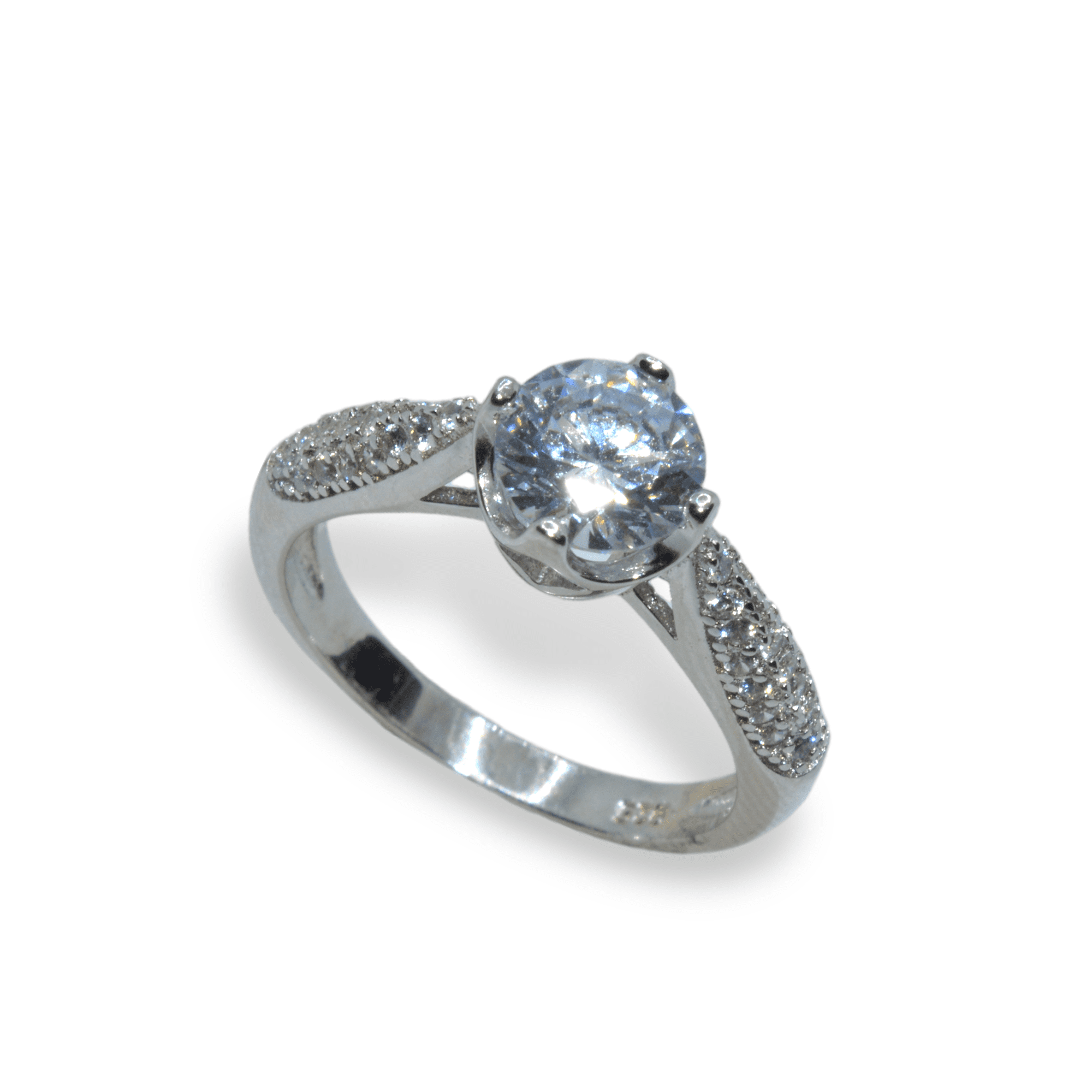 Singular Sparkle Ring - Luxevogue