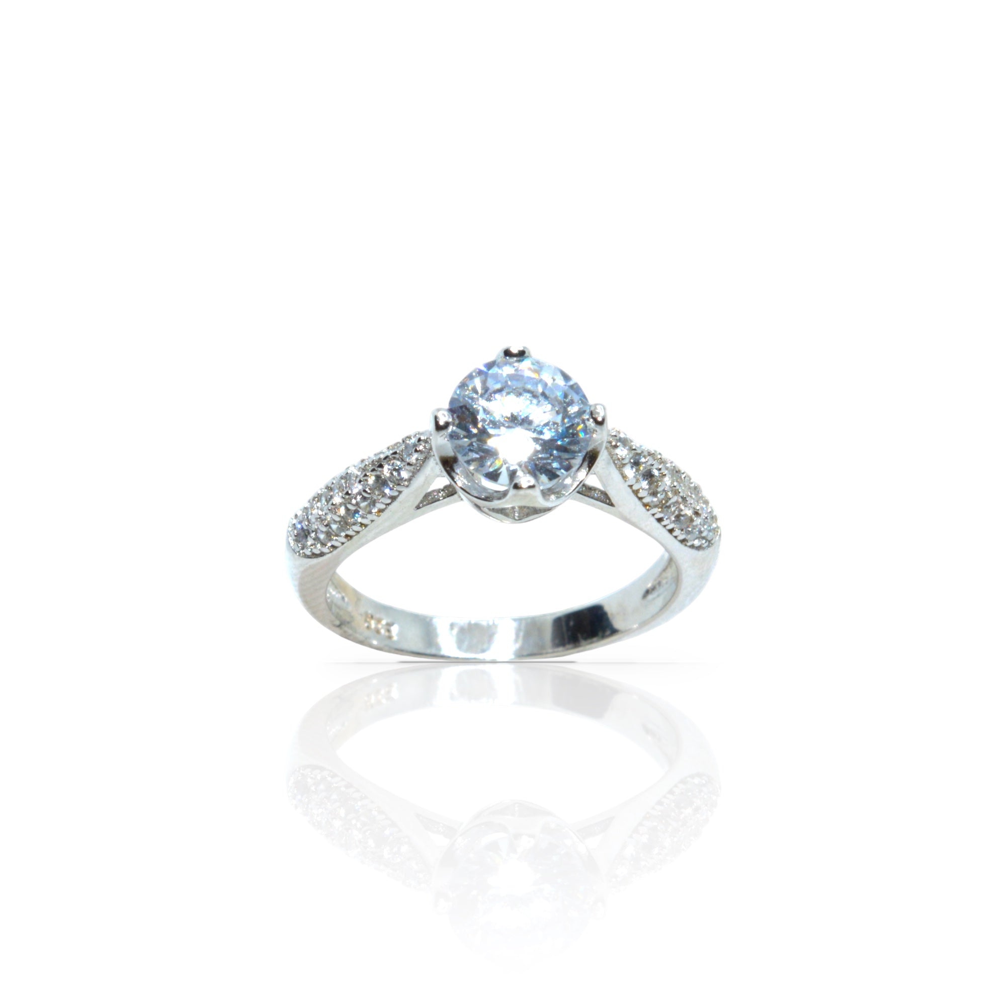 Singular Sparkle Ring - Luxevogue