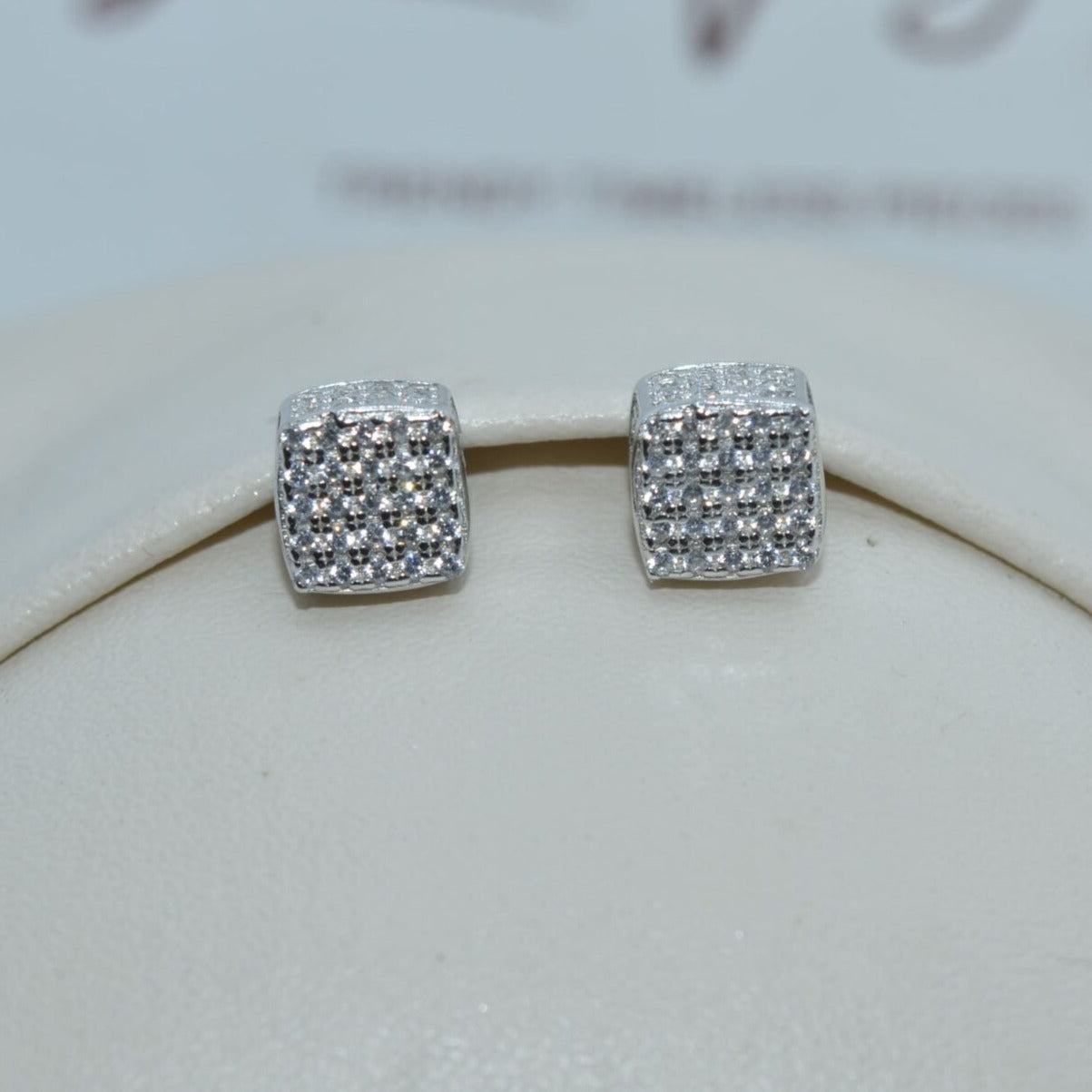 Square Chic Studs - Luxevogue