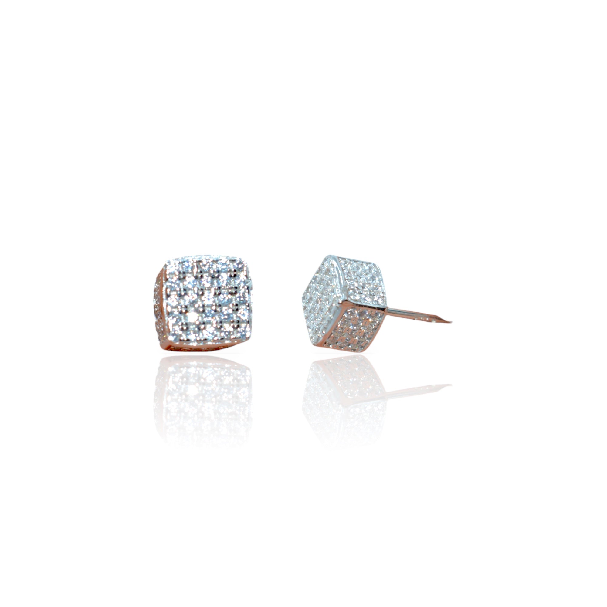 Square Chic Studs - Luxevogue