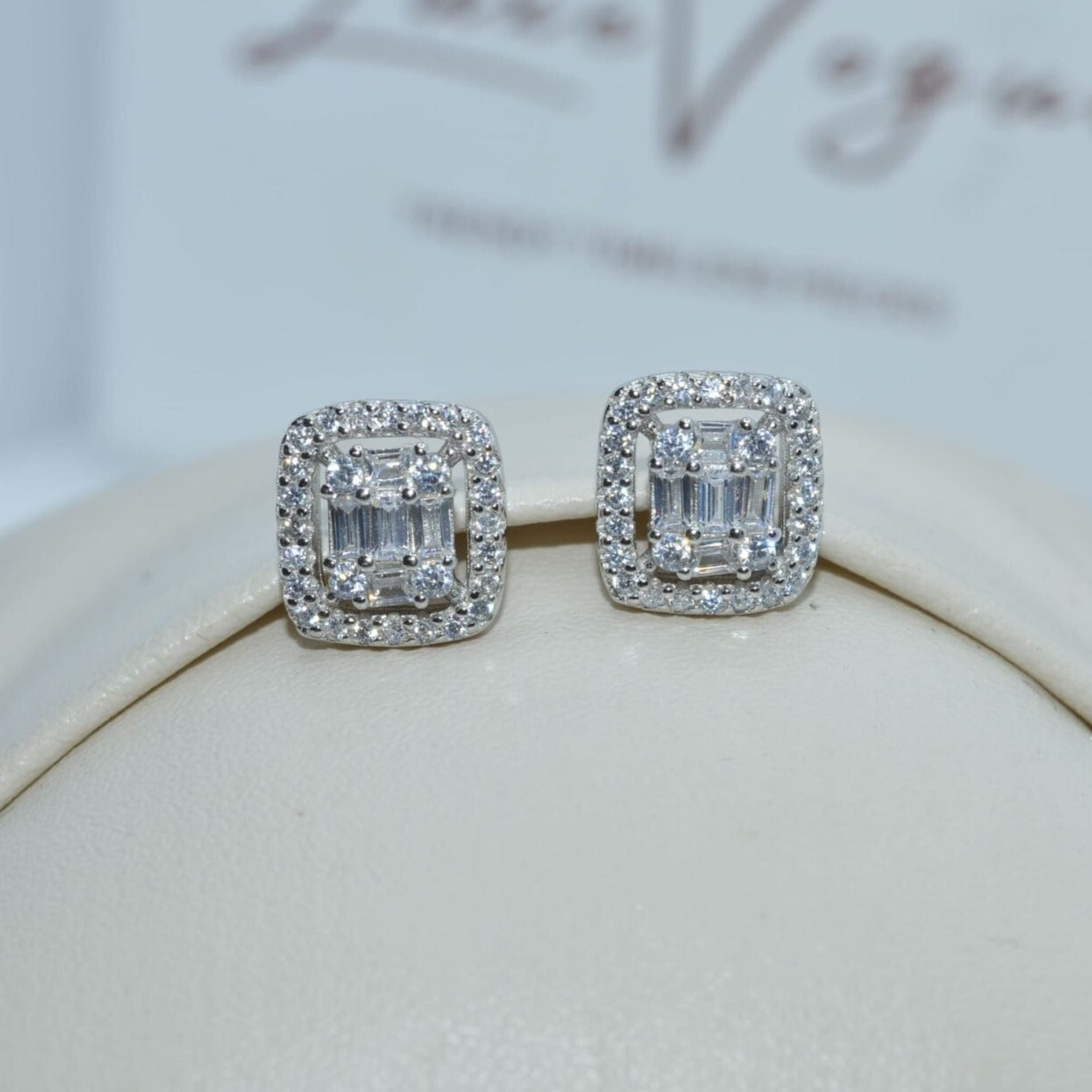 Square Studs - Luxevogue