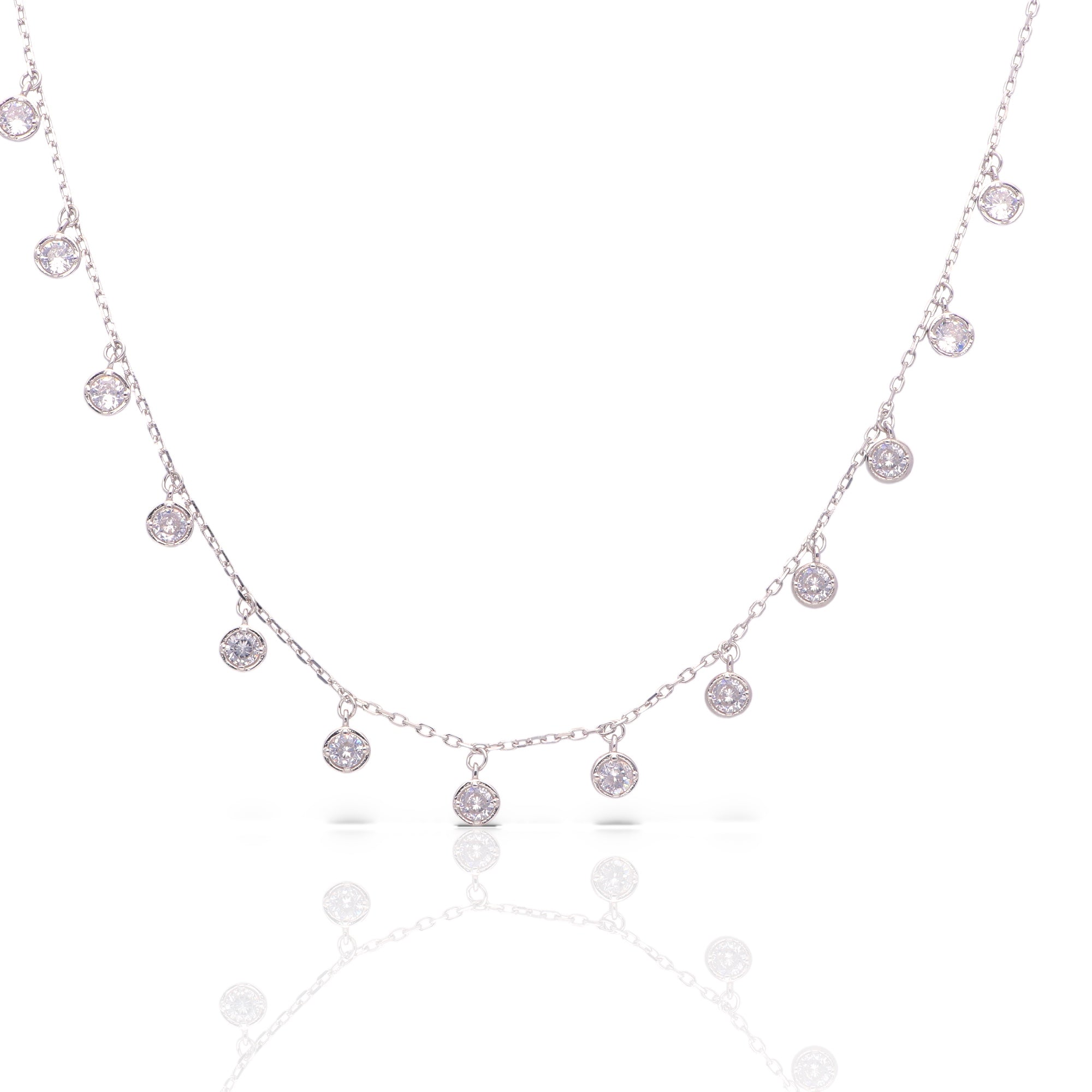 Stellar Orbits Necklace: Celestial Radiance - Luxevogue