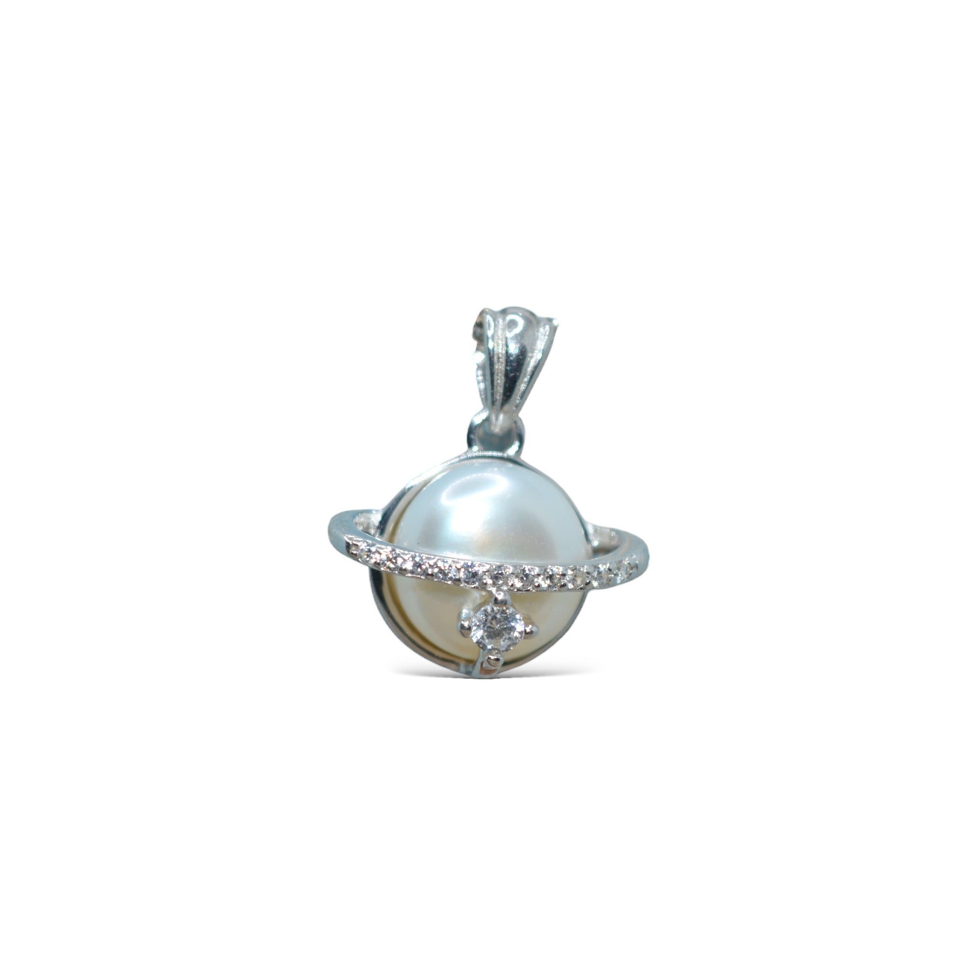 T-ring pearl pendant - Luxevogue