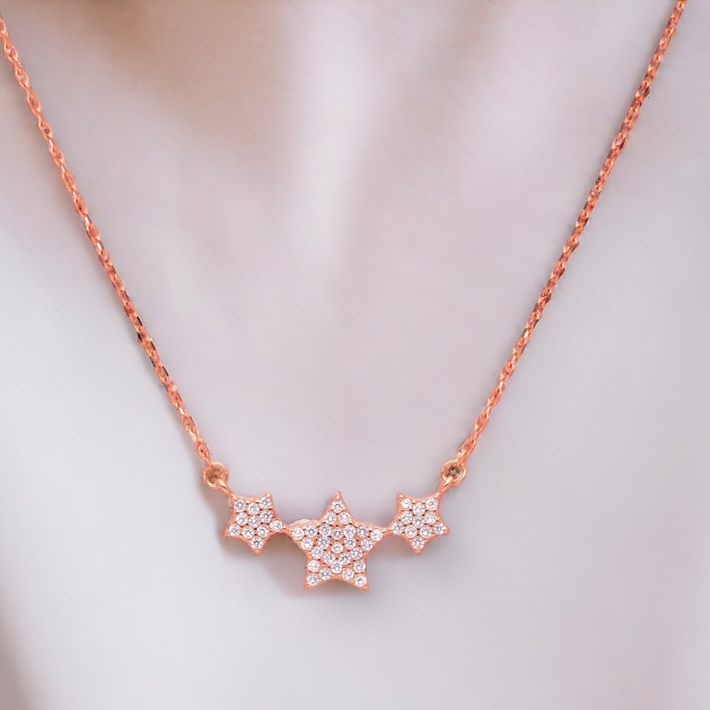 Tristar Brilliance Necklace - Luxevogue